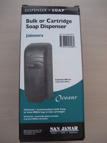 San jamar soap dispenser (s890tbkrd) (nib) for sale