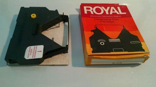 Royal Alpha Electronic Black Typewriter Ribbon Correctable Film Cartridge 013036