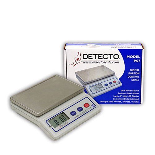 Detecto PS7 Portion Control Digital Weight Scales