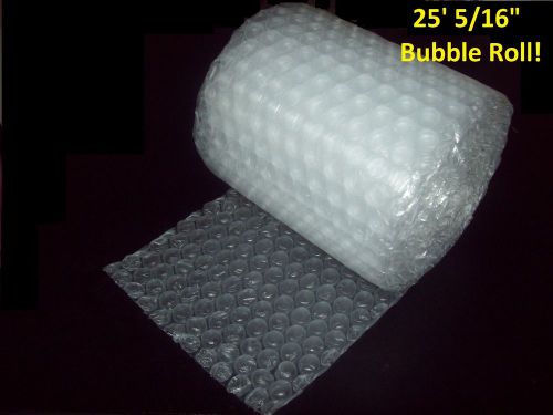 25 Foot Bubble® Wrap Roll! 5/16&#034; MEDIUM Bubbles! 12&#034; Wide!  Perforated Every 12&#034;