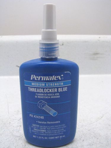 Permatex blue medium strength threadlocker 24240 thread locker 1.22oz for sale