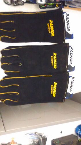 3 Radnor welding gloves large