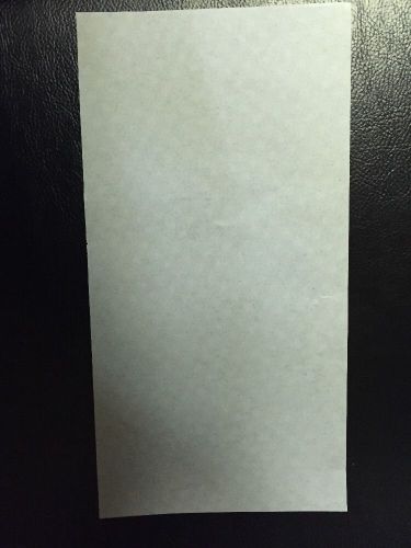 Dry Wax Paper 5 7/16&#034; X 10 5/8&#034; 1500 Sheets