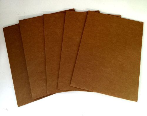 5 pcs - 8 1/2 x 11 corrugated cardboard pads inserts sheets  (only need a few?) for sale
