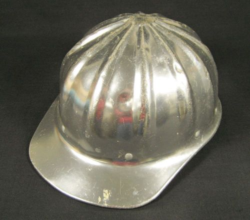 Vtg superlite fibre metal aluminum construction hard hat safety helmet usa made for sale