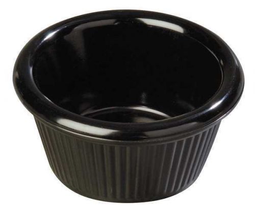 CARLISLE S28203 Fluted Ramekin,3 oz.,Black,PK 48 NEW !!!