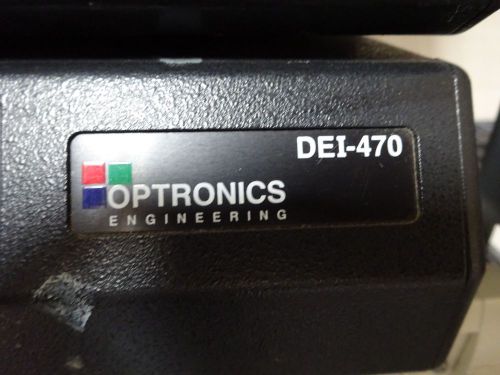 OPTRONICS DEI-470 CAMERA SIGNAL CONDITIONER POWER SUPPLY AS IS BIN#TC-3