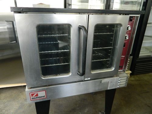 SOUTHBEND SLGS/12SC SINGLE DECK NAT GAS CONVECTION OVEN 140°F to 500°F RANGE