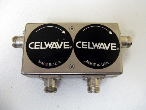 Celwave 800 mhz isolator circulator with 6 ceramic piston trimers capacitors for sale
