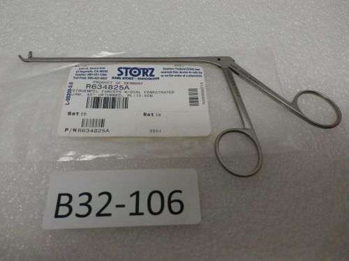 Storz R634825A STRUEMPEL Forceps Oval Cup 45*x12.5cm Fenestrated  ENT Instrument