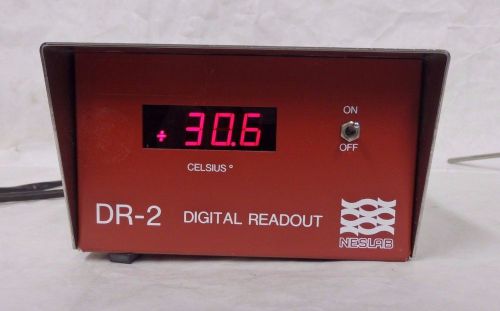 Neslab DR-2 Digital Temperture Readout Celsius Thermometer 115 V 60 Hz .04 A (B6