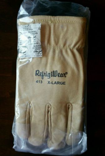 Refrigiwear insulated extreme grip pigskin gloves xlrg for sale