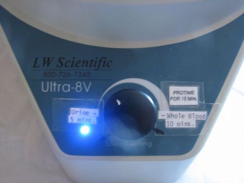LW SCIENTIFIC ULTRA-8V CENTRIFUGE U8V-1 &#034;Fully Tested&#034; &#034;Serviced/Calibrated&#034;