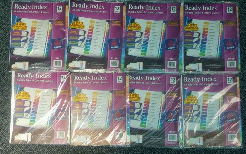 Ready IndexTable of Contents Dividers,12-Tab Set,3 Sets11073 FAST SHIPPING