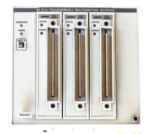 Tektronix MI-5010  GPIB controlled relay  switch array for TM-5000
