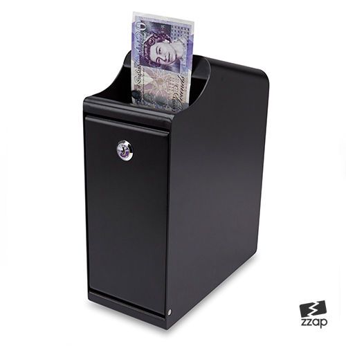 UNDER COUNTER CASH CACHE BANK NOTE NOTES MONEY POS POINT OF SALE SAFE BOX