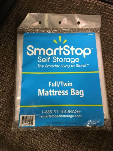 TWIN / FULL PLASTIC MATTRESS BAG FOR MOVING AND STORAGE 54&#034; X 10&#034; X 87&#034; New