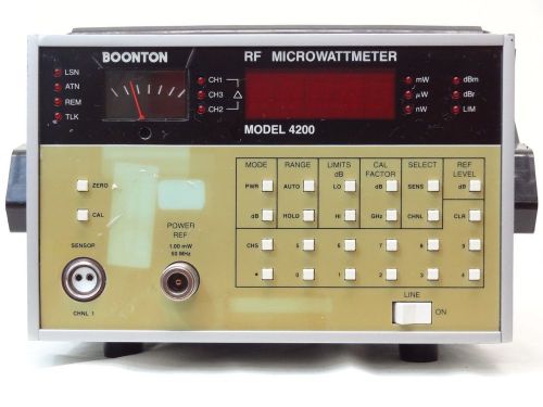 Boonton 4200 rf microwattmeter for sale