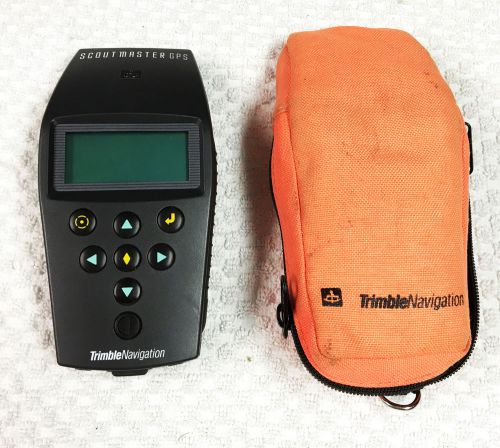 TRIMBLE Scout GPS Global Navigation with Case