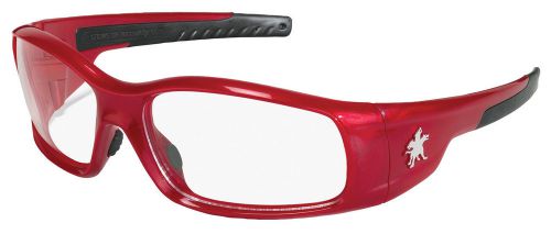 $10.50 CRIMSON RED FRAME SWAGGER SAFETY GLASSES RED/CLEAR FREE SHIPPING