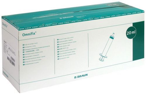 Omnifix Luer Solo (Slip) Syringe, 20ml, Box of 100