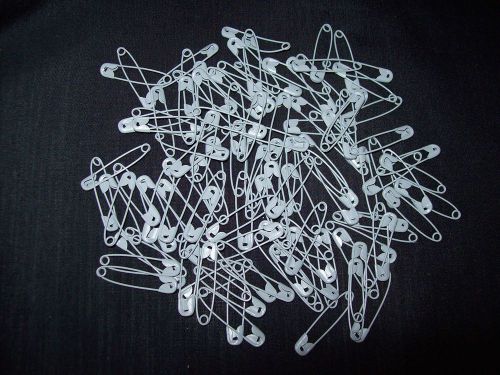 Price Tags - 1000 Pce Gray Safety Pins. 27mm.