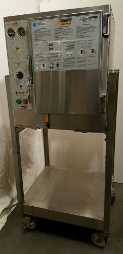 Accutemp steam &#039;n&#039; hold steamer convection oven stainless steel w/ rolling stand for sale