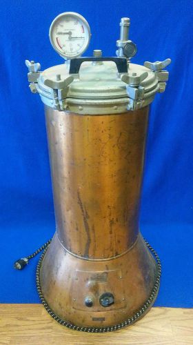 Antique Autoclave with Thermostat -Fisher Scientific - Tattoo Parlor Sterilizer