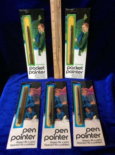 VINTAGE COLLAPSIBLE POCKET POINTER &amp; PEN for Lectures OR Presentations