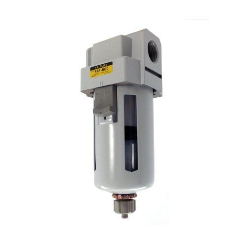 PneumaticPlus SAF3000M-N03B Compressed Air Particulate Filter, 3/8&#034; Pipe Size,