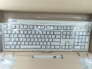 New IBM White Keyboard Model: KB-7953 With Palm Rest