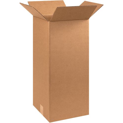 Corrugated cardboard tall shipping storage boxes 20&#034; x 20&#034; x 48&#034; (bundle of 10) for sale