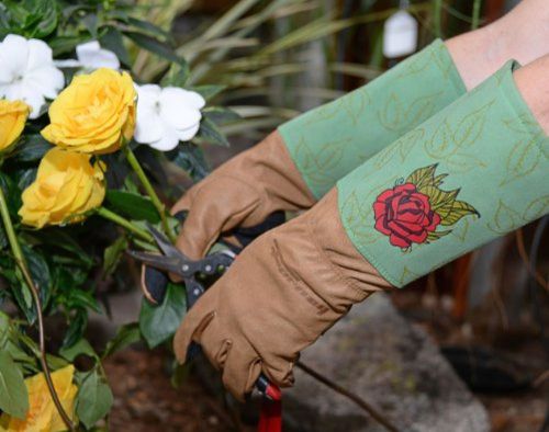 Forney 53444 Signature Thorn Rose Ladies Gloves, Large