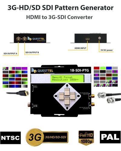 3G HD-SDI Pattern Generator and HDMI to SDI converter (Cineroid &amp; Phabrix alt.)