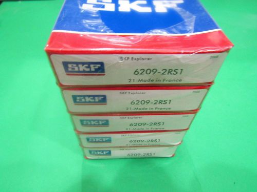 Qt.5 skf) 6209-2rs skf brand rubber seals bearing for sale