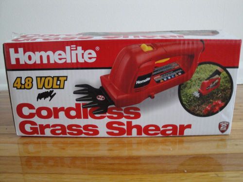 NEW, Opened Box!! Homelite 3 in. 4.8-Volt Cordless Grass Shear