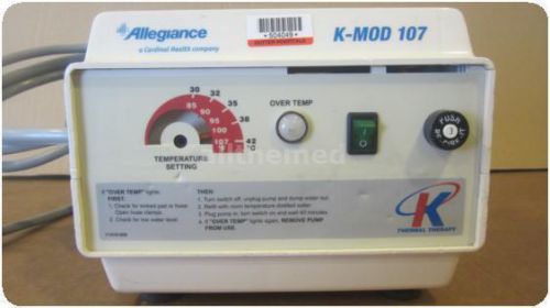 Allegiance k-mod 107 heat therapy pump; for sale