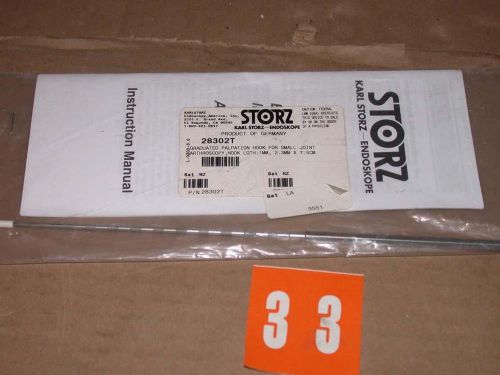 Storz Graduated Palpation Hook for small joint arthroscopy 28302T Free S&amp;H