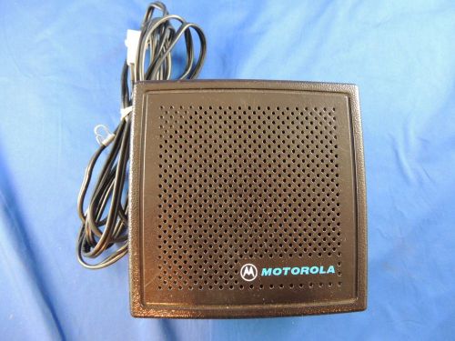 Motorola Speaker Model No. HSN4018B With Connector Plug