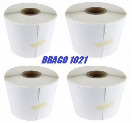 4 Rolls of 250 Direct Thermal Labels 4x6 For Zebra Eltron 2844 Zp-450 Zp-500 NEW