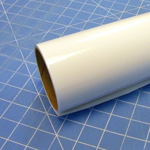 1 Roll 12&#034; X 10&#039; White Oracal 751 Sign Cutting Vinyl
