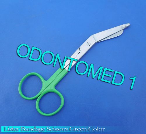 10 Bandage Scissor Green Color Handle Paramedic EMS Nurse Medical Uniform Supply