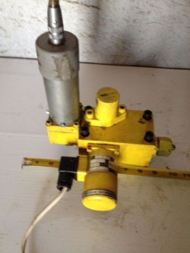 POLAR MOHR 72 PAPER CUTTER HYDRAULIC CLAMP SOLENOID CONTROL VALVE