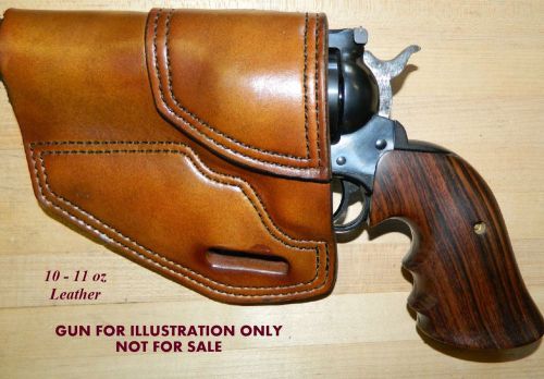 Gary c&#039;s avenger owb left hand  &#034;xh&#034; holster ruger nm blackhawk 3-3/4&#034; leather for sale