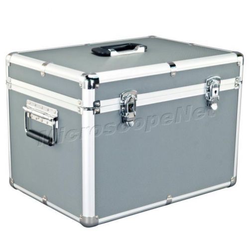 New large versatile aluminum biological microscope carrying &amp; storing hard case for sale