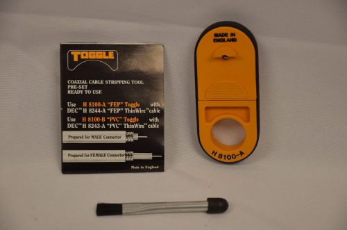 Toggle Cable Stripping Tool &#034;FEP&#034;
