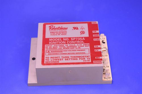 Robertshaw sp735a  lockout ignition module for flame rectification for sale