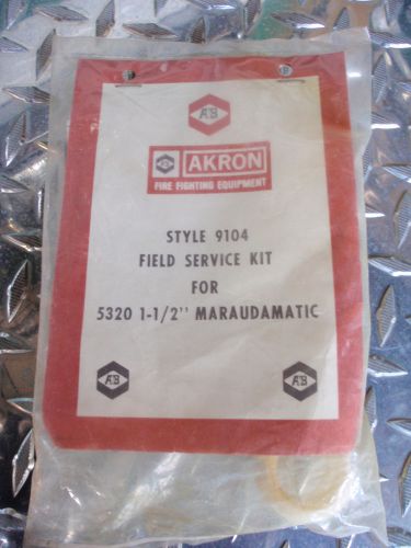 Akron Style 9104 Field Service Kit Fire Nozzle fits 5320 1 1/2&#034; Maraudamatic