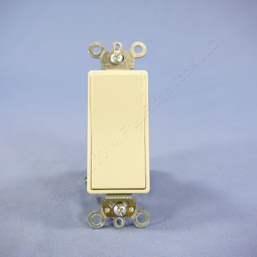 Leviton scratched ivory commercial decora rocker light switch 15a bulk 5691-2i for sale