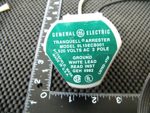 GE General Electric Tranquell Secondary Surge Arrester 9L15ECB001 520VAC 2 Pole